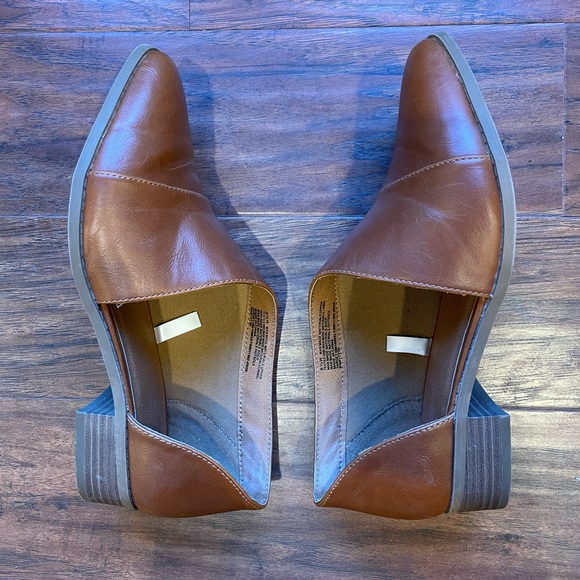 Universal Thread Women's Brown Wenda Faux Cognac Cut Out Booties Size 8.5 Wide - Picture 4 of 5